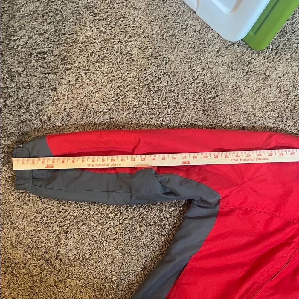 Pacific Trail Men’s Red & Gray Ski Jacket Size Medium